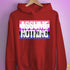 Assume Nothing Genderfluid Pride Flag Hoodie - Red